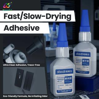 Stedi MG-01/02 กาวสําหรับ Gundam Scale รุ่นความแข็งแรงสูง Fast Slow Drying พลาสติกซีเมนต์ DIY Hobby เครื่องมือทหารซ่อมรูป