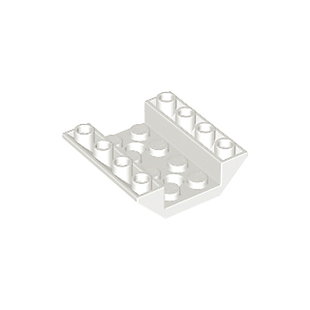Brick2cube Part - Slope, Inverted 45 4 x 4 Double with 2 Holes - 72454