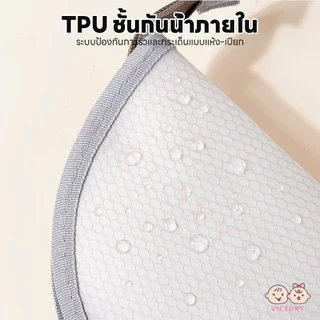 VICTOKY กระเป๋าใส่อุปกรณ์อาบน้ำแบบยืน ถุงแป้งกันน้ำ ตาข่าย กระเป๋าเครื่องสำอาง อีวา ล้างออแกไนเซอร์