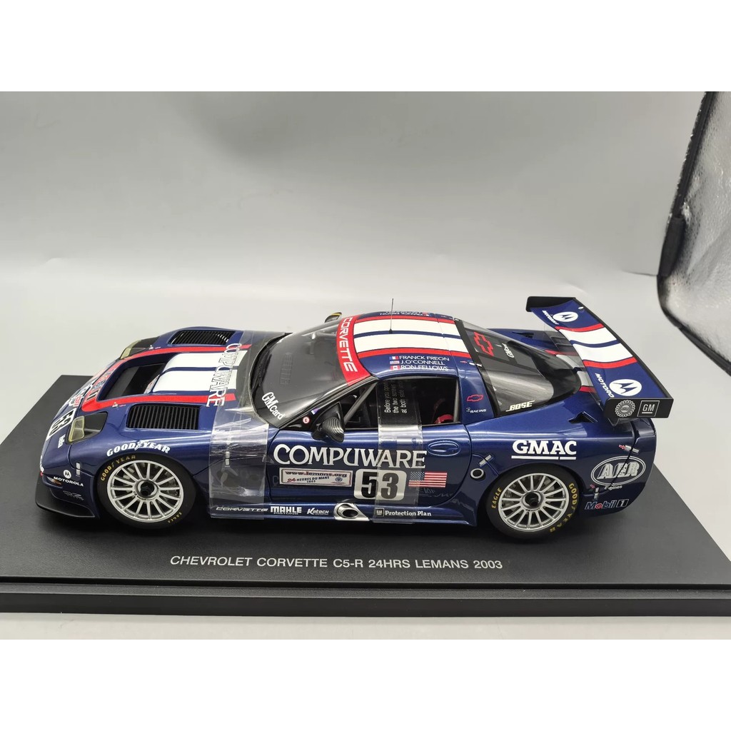 AUTOart AUTOart 1/18 Corvette C5-R 24HR (หากคุณมีคําถามใด ๆ ติดต่อฝ่ายบริการลูกค้าออนไลน์)