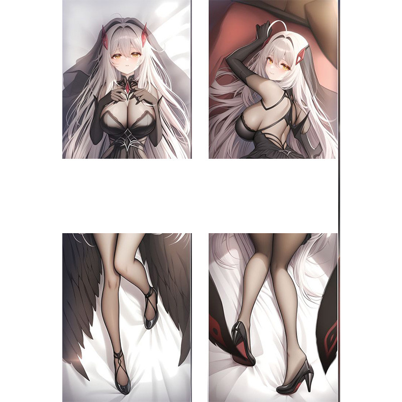 Genshin Impact Ronova Dakimakura ปลอกหมอนพีชผิว 2Way Janainese การ์ตูนหมอน 50*150 ซม.