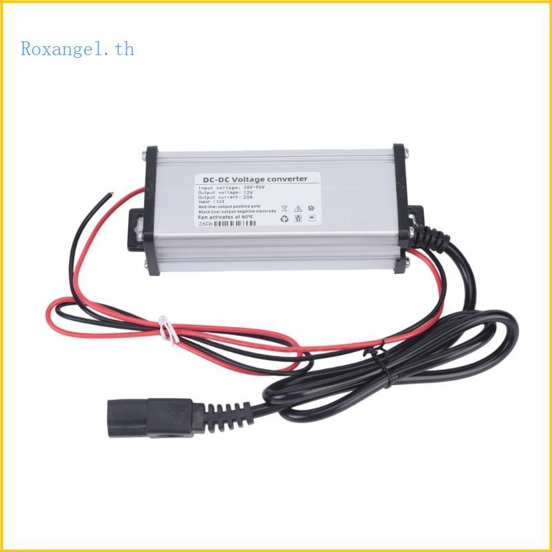 ROX 3 Pin Input Power Unit สําหรับสกู๊ตเตอร์ไฟฟ้าและสายไฟรถจักรยานยนต์ 36V ถึง 96V