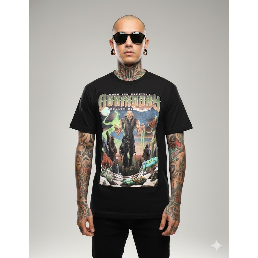 เสื้อยืด KATUN Doomsday - 2025 Rebirth Cotton M-XXL