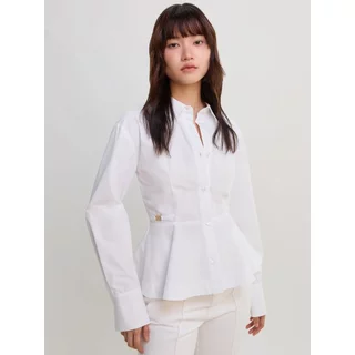 [Pomelo] เสื้อเชิ้ตทรงเพปลัม / Peplum Shirt