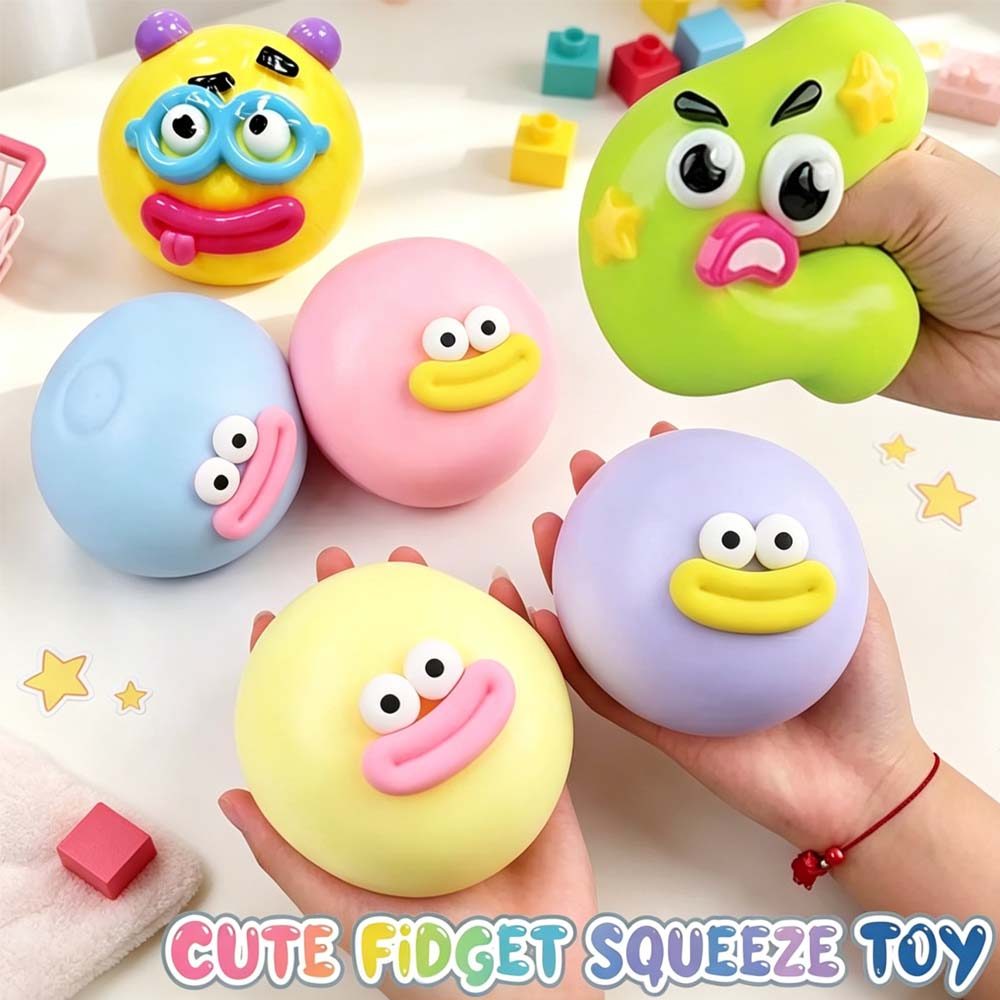 น่ารักการ์ตูน Smushers สุนัข Face Squishy ของเล่นนุ่มบีบ Vent ของเล่น Mini ของขวัญสําหรับเด็กผู้ใหญ่