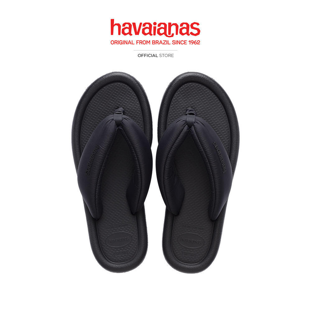 HAVAIANAS รองเท้าแตะ Maxi Puffed Flip Flops BLACK 415033000902F_U6BKXX
