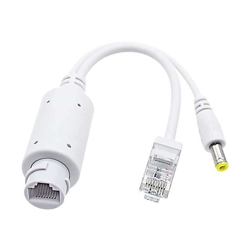 SPT* อะแดปเตอร์แยก PoE กลางแจ้ง 48V ถึง 12V Compliant พร้อม IEEE802 3af Standard