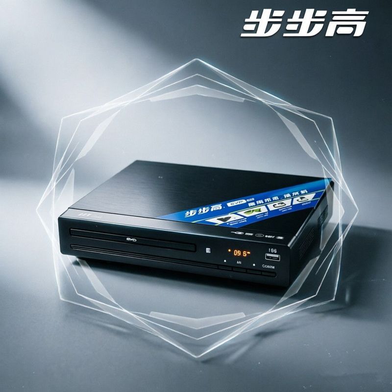 Step Step HD Disc Player DVD Home MP3 Drama VCD Player EVD HD Video Disc CD Player