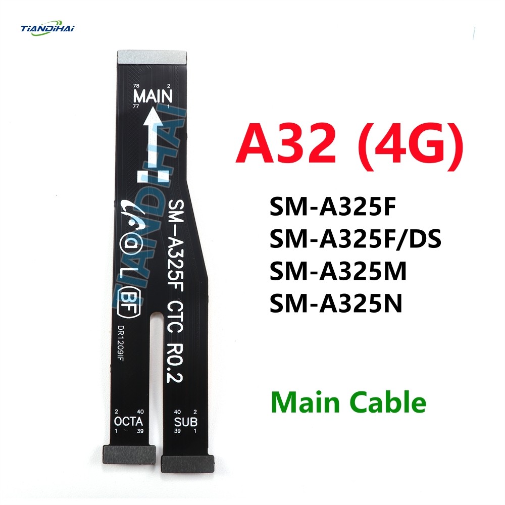 สําหรับ Samsung Galaxy A32 4G A325F A325F/DS A325M A325 หลัก SUB สายชาร์จขั้วต่อ USB เมนบอร์ด Flex ส