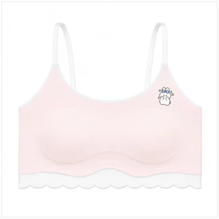 💥LoveIs Bra💥 (N1165) 🌸 บราสำหรับเด็กผู้หญิง บราไร้โครง ฟองน้ำบาง ลายน่ารัก 🌸