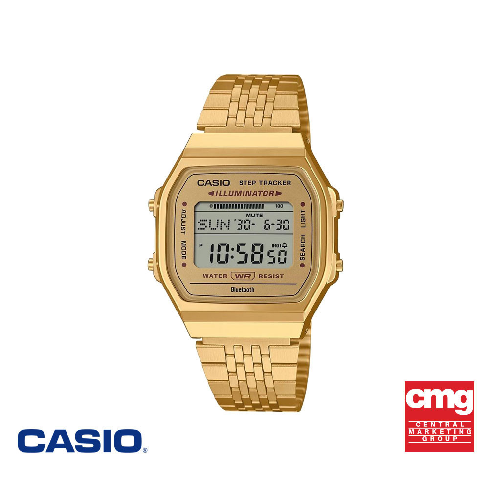 CASIO นาฬิกาข้อมือ CASIO รุ่น ABL-100WEG-9ADF สายสเตนเลส สีทอง