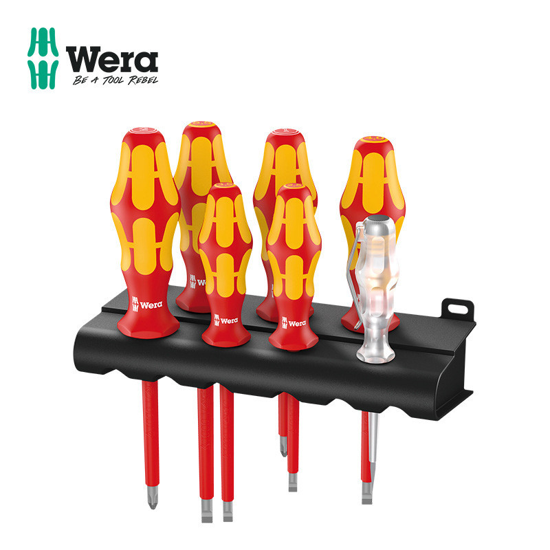 German wera Wella Hardware Tools Repair Enhanced 100 Series Set ไขควง 7 ชิ้น Set