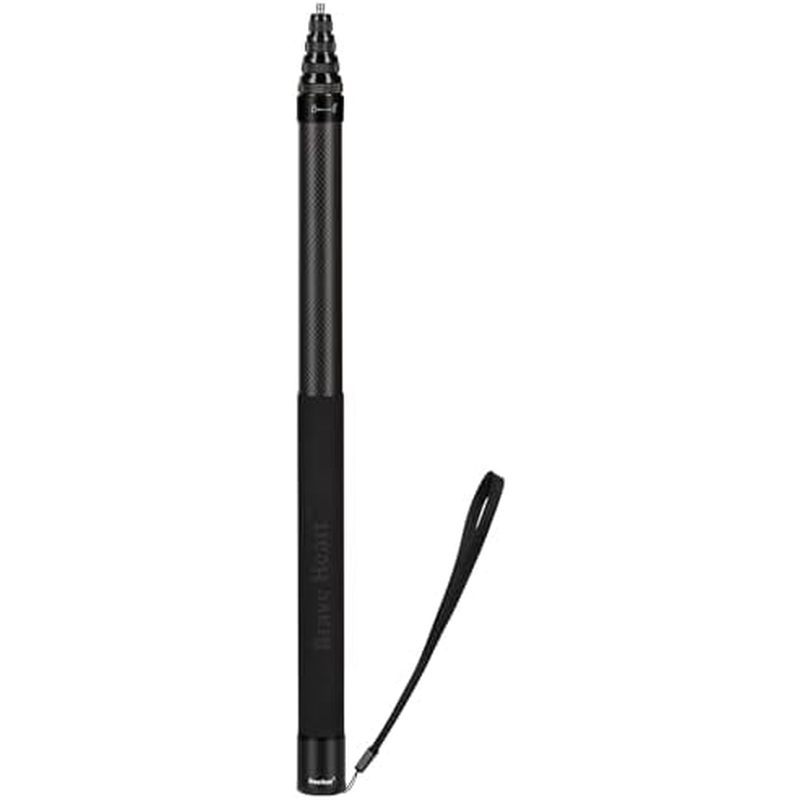 17-118"/3.0Mคาร์บอนไฟเบอร์ที่มองไม่เห็นSelfie Stick 9.8ftขยายSuper Long PoleสําหรับInsta360 X5/X4 In
