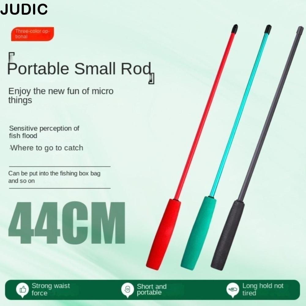 JUDIC ชุดเบ็ดตกปลา, คันเบ็ดคาร์บอน Fibre ครบชุด, เด็ก Telescopic Spincast รอกตกปลาแก้ว Fibre Feeder 