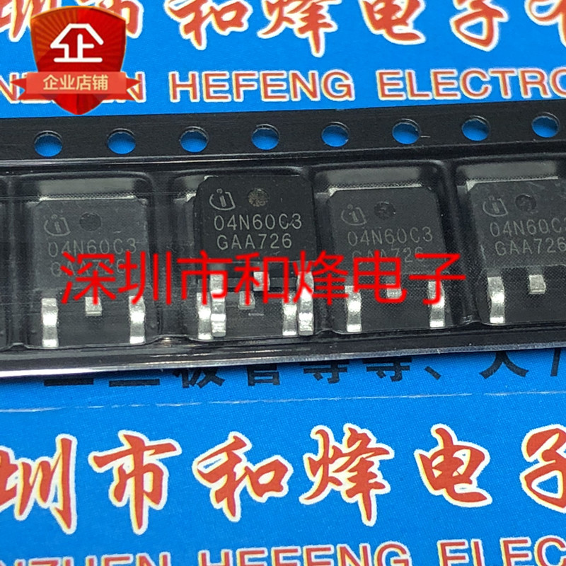 10 ชิ้น 04N60C3 SPD04N60C3 TO-252 650V 4.5A วิทยุ triode