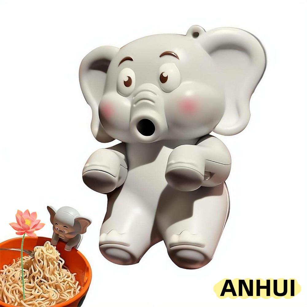 ANHUI Elephant Animal Fans Coffee Chiller, USB ชาร์จไดโนเสาร์ Clip-On Mini Food Cooling Fan, Mini 3 