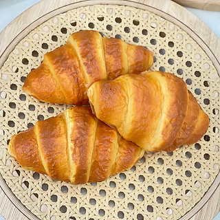 ครัวซอง Croissant ขนมปัง ขนมปังตกแต่ง สำหรับตกแต่ง ขนมปังตกแต่ง ขนมปังปลอม เหมือนจริงมีกลิ่นหอม F&B