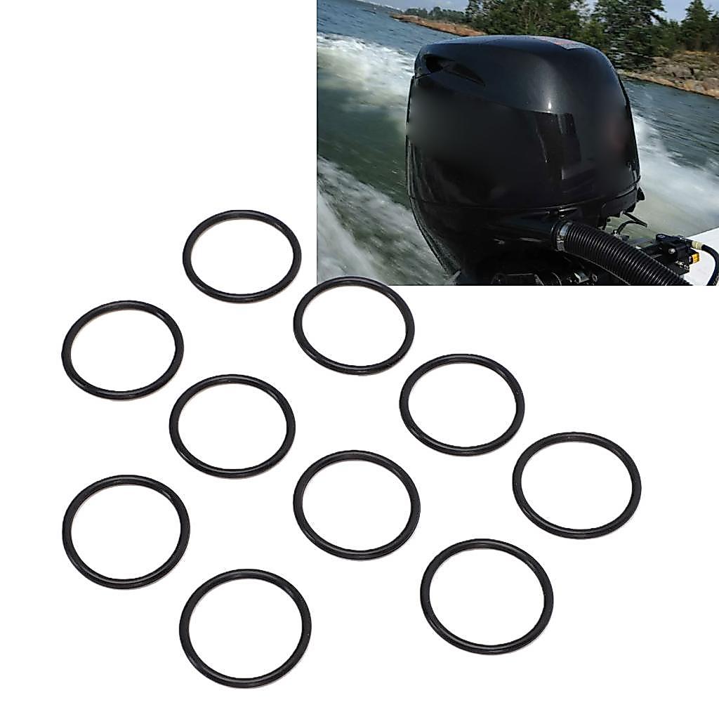 Sweetfree 10PCS Anode O แหวนซีลชุด 09280-22019 สําหรับ Suzuki Outboard มอเตอร์ DF350A DF325A DF350AT