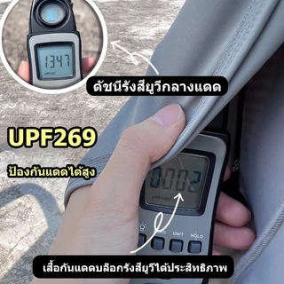 เสื้อกันแดดผู้หญิง UPF50+ มีฮู้ด เสื้อกีฬาแขนยาว ทรงเข้ารูป แบบบาง ระบายอากาศดี ผ้าเย็นสบาย แห้งเร็ว FZ064