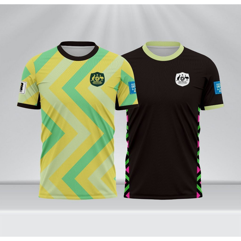 AUSTRALIA 2026 World Cup Home Jersey Full Sublimation Quick Dry Breathable COD