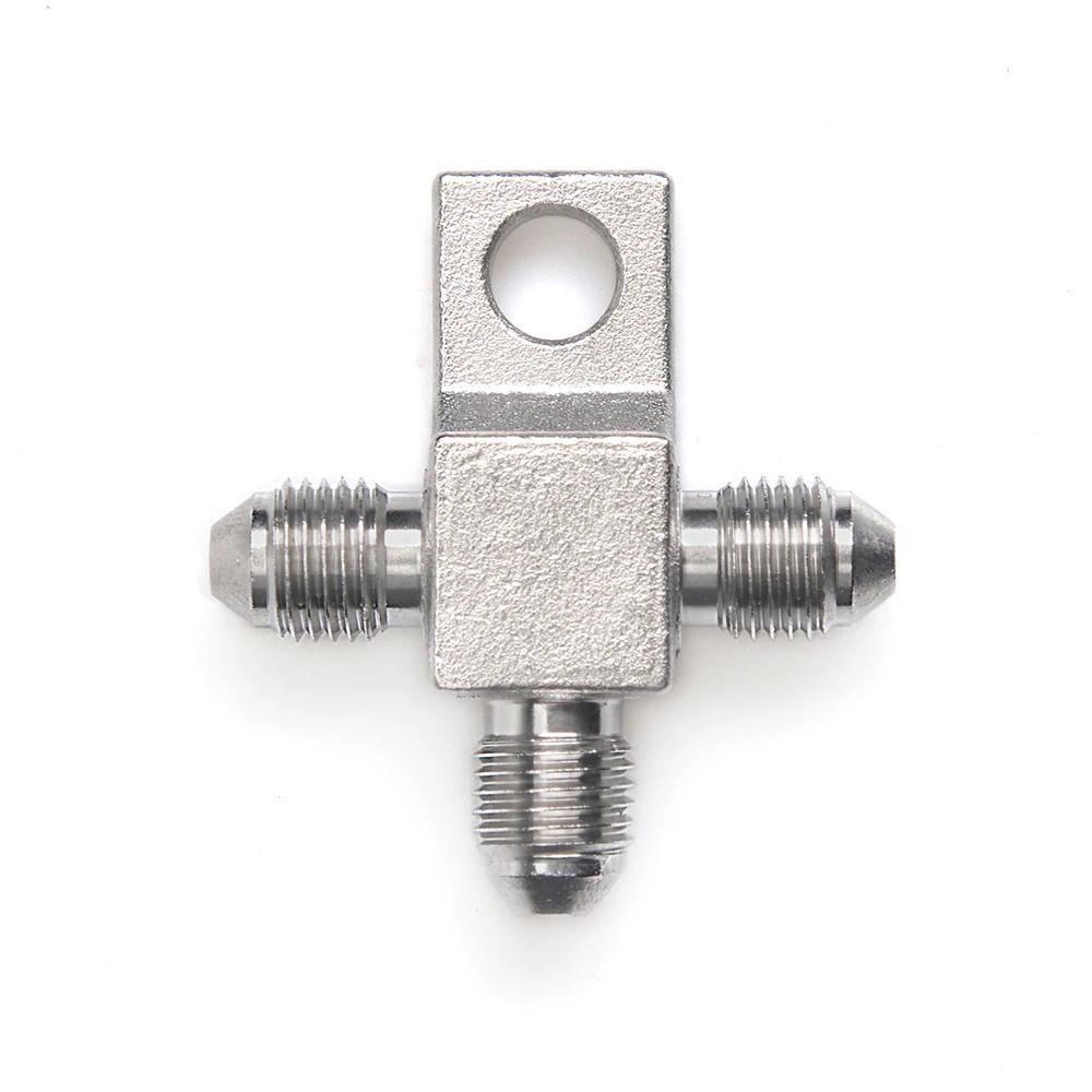 QP SS304 AN3 3AN T 3-WAY Tee Brake Hose Fittings Universal