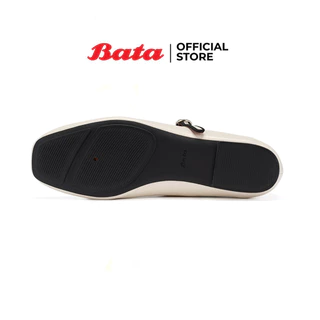 Bata บาจา รองเท้าแบบสวม ส้นแบน แฟชั่น สำหรับผู้หญิง รุ่น LONDON สีขาว 5311387 สีดำ 5316387 สีน้ำตาล 5314387
