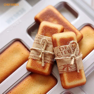 พิมพ์อบขนม ฟินองเซีย 8 ช่อง Chefmade financier cake mould