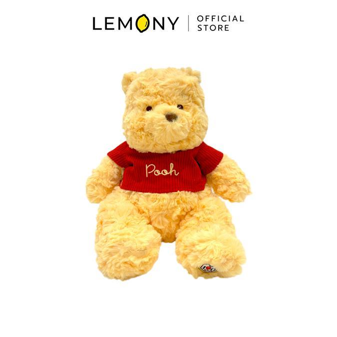 LEMONY ตุ๊กตาหมีพูห์ วินนี่เดอะพูห์ ซีรีส์ Soft Cuddly ขนาด 28 ซม. Disney Winnie the Pooh Collection