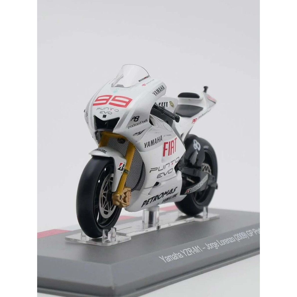 Ixo Yamaha Yamaha YZR-M1 GP Portugal Portugal Portugal Prize 2009 #991/18 สี ฐานภาพ As+Blister