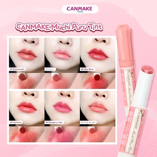 CANMAKE Muchi Puru Tint ลิปทินท์ ปากฟู เม็ดสีชัด ฉ่ำวาว