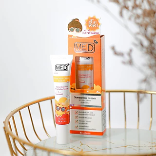 กันแดด มีดี SPF50+PA+++ สีเบจ 15g.