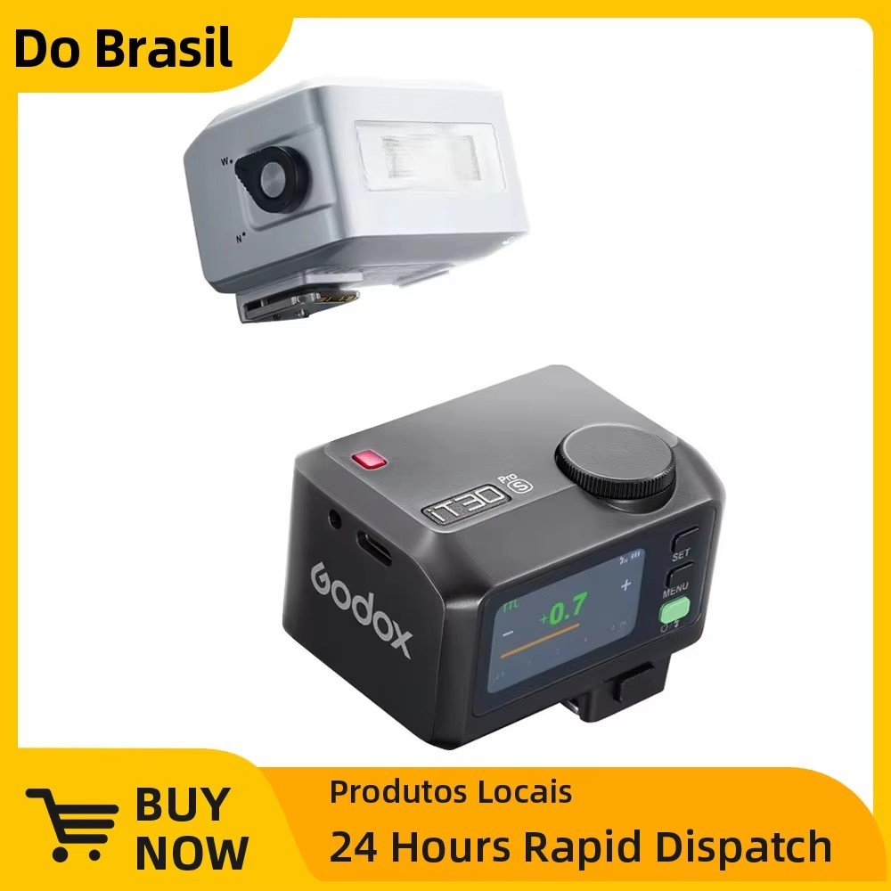 Do BrasilGodox IT30Pro C/N/S/F/O IFlash กล้องแฟลช Speedlite HSS TTL 2.4G ไร้สาย Pocket Flash สําหรับ