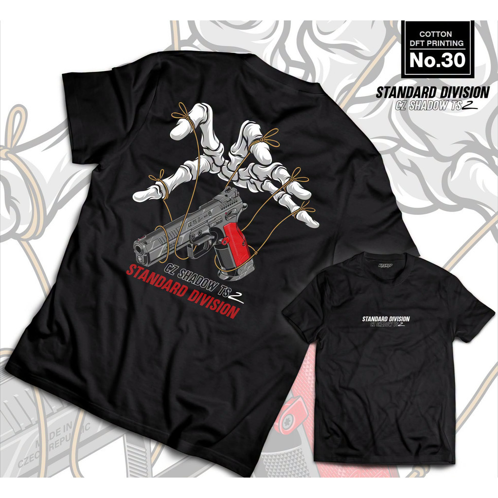 พร้อมส่ง เสื้อยืดผู้ชาย CZ SHADOW TS2 STANDARD DIVISION ผ้าฝ้ายแท้100% ใส่สบาย สีพื้น ไซส์ S-5XL