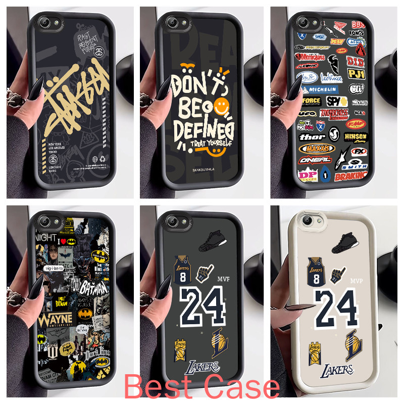 VIVO Y66 Vivo Y67 Vivo V5 เคส Vivo V5S เคส Cool Street Boy Matte ซิลิโคน Anti-drop เคสโทรศัพท์ YQ-JG