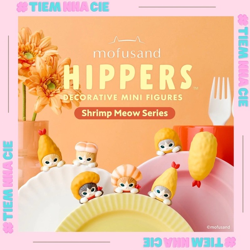 [Cie Store] [AVAILABLE] HIPPERS MOFUSAND SHRIMP MEOW SERIES SP007924