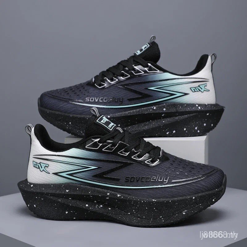 รองเท้าวิ่ง Speciality Carbon Board Marathon Men Sports Breathable น้ําหนักเบาผู้หญิงสบายรองเท้าผ้าใ