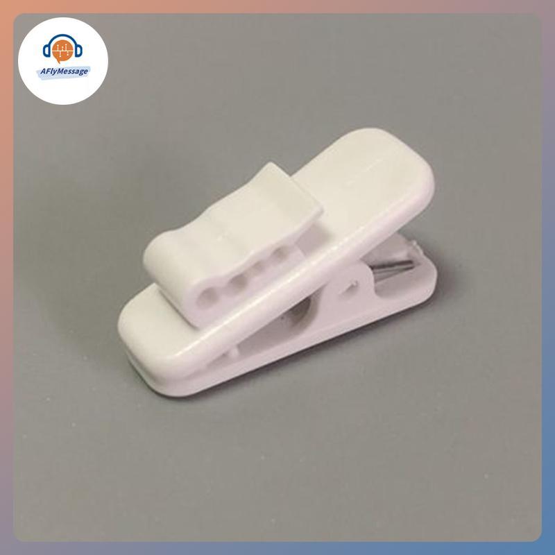 AFl 10 ชิ้นสายไฟ CLAMP ชุดหูฟัง CLAMP คลิปคอหมุน Clamps หูฟังคลิปสายหูฟัง Winder อุปกรณ์เสริม TH