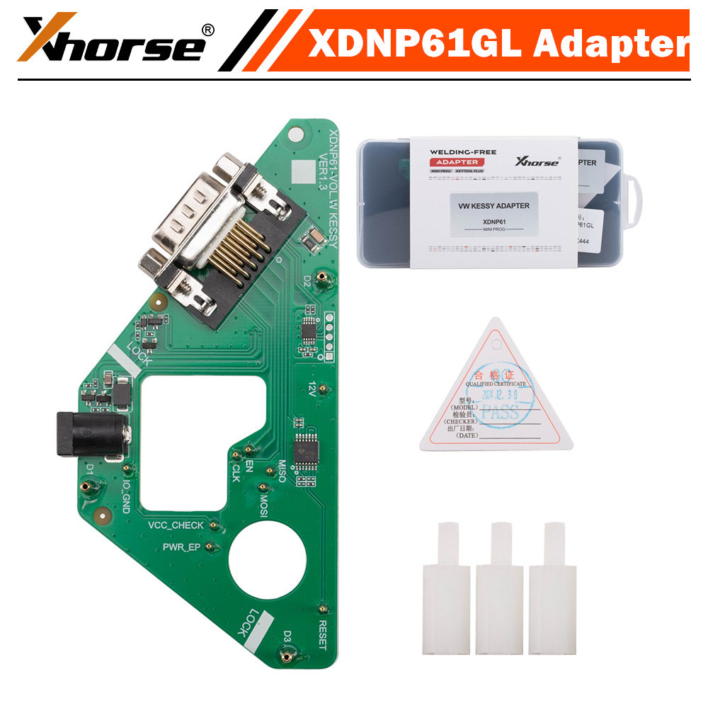 XHORSE XDNP61GL VOL.W KESSY อะแดปเตอร์ปราศจากบัดกรีอ่านข้อมูล IMMO โดยไม่ต้องถอดชิ้นส่วนใช้กับ Multi