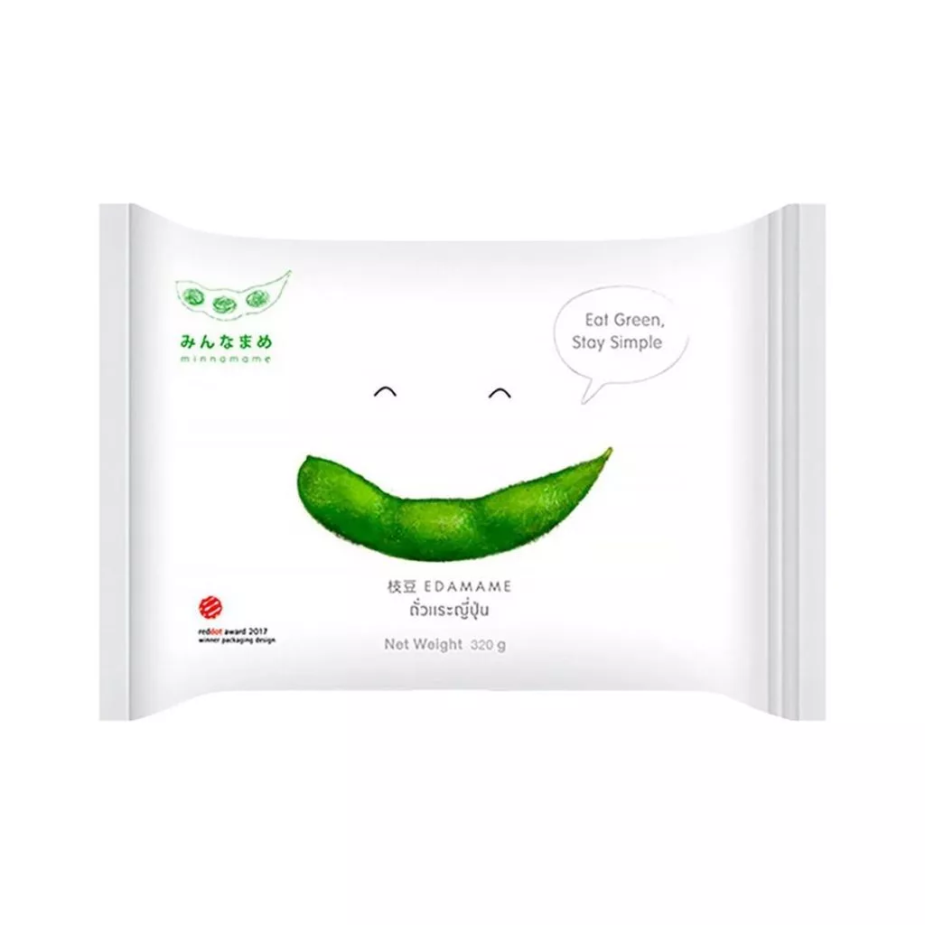 มินนะมาเมะ ถั่วแระญี่ปุ่น Minnamame Edamame 320g.