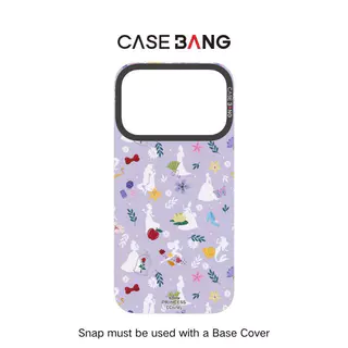 【แผ่นหลังแม่เหล็ก】For iPhone 13-17,CASEBANG Princess Fairytale Serie ImagiSnap เคสแม่เหล็ก, เปลี่ยนกลับ, ป้องกันการตกกระแทกทหาร