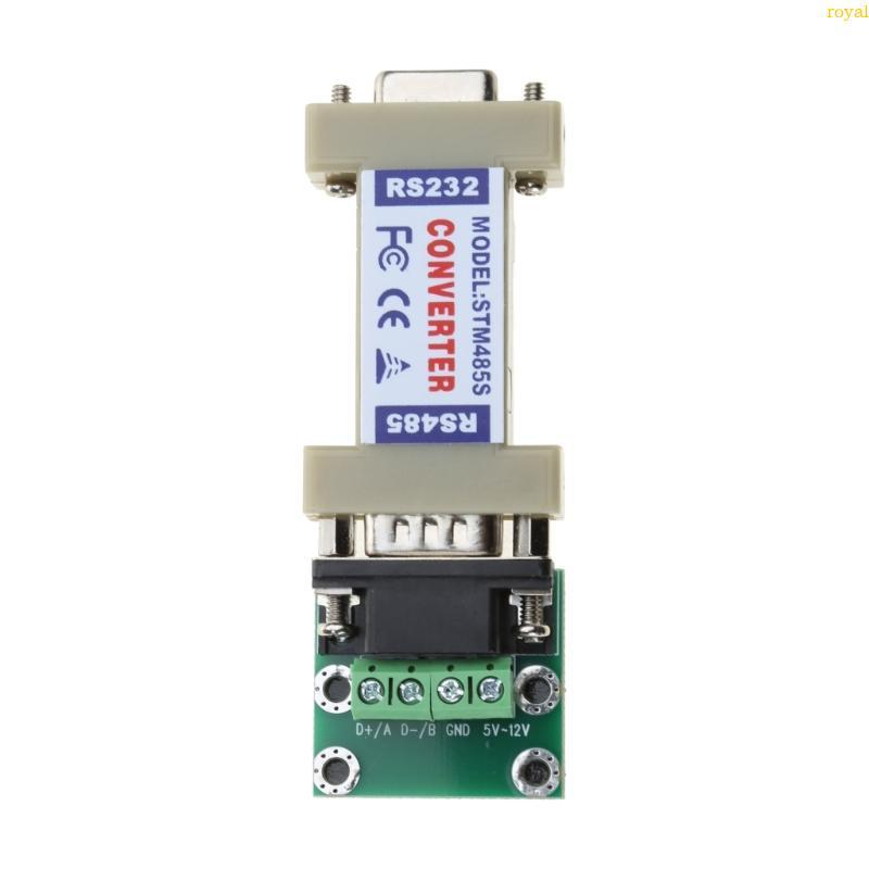 (ส่วนลดสูง)oyalking.th NEW RS232 to RS485 Interface Serial Adapter RS-485 to RS-232 Converter