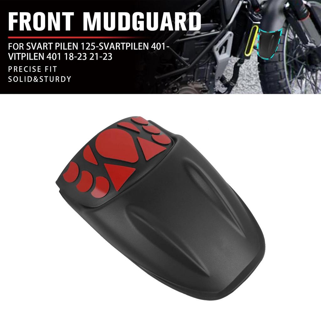 Kบังโคลนหน้าสำหรับ husqvarna svartpilen 125 svartpilen 401 401 2018-2023