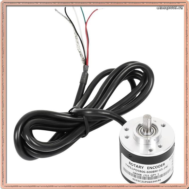 [QBTC] LPD3806-600BM-G5-24C,ตัวเข้ารหัสแบบหมุนออปติคอลแบบเน้นเสียงสําหรับแหล่งจ่ายไฟแรงดันไฟฟ้ากว้าง