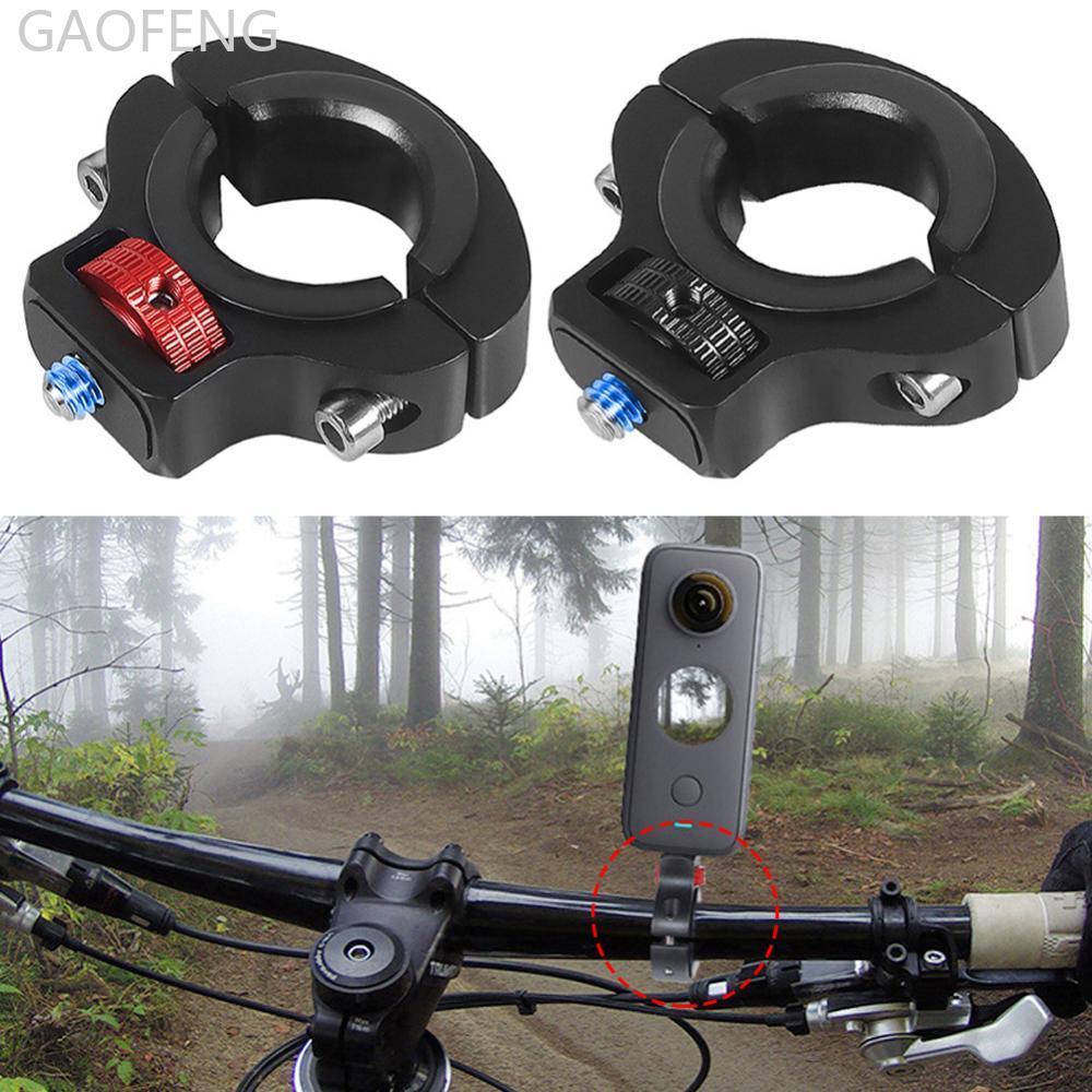GAOFENG 1/4 สกรูขี่จักรยานจักรยาน Handlebar Mount ผู้ถือรถจักรยานยนต์อลูมิเนียมสําหรับ GoPro 13 12 1