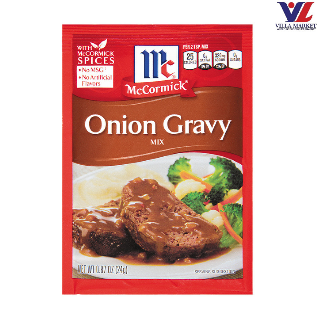 Mccormick Onion Gravy ซอสเกรวี่หัวหอม 24G