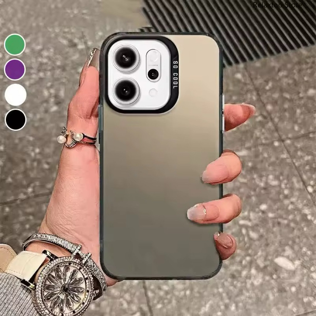 เคสโซคูล สำหรับ OPPO Reno16 / Reno16F / Reno16Pro 5G ตรงรุ่น กันกระแทก ส่งไว ไม่กัดขอบ ไม่เป็นรอยนิ้วมือ