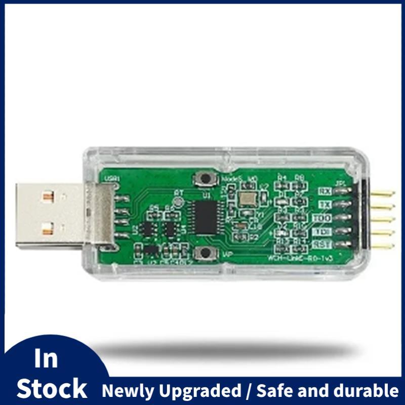 WCH LinkE ดาวน์โหลดออนไลน์ Debugger รองรับ WCH RISC-V สถาปัตยกรรม MCU/SWD อินเทอร์เฟซ 1 พอร์ตอนุกรมไ