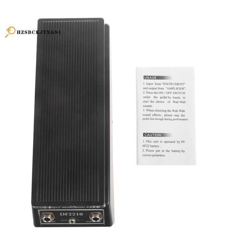[hzsbckjyxgs1] คลาสสิก Wah Pedal Df2210 กีตาร์ไฟฟ้า Wah Wah Pedal สําหรับกีตาร์ไฟฟ้าเครื่องเล่น Dj P