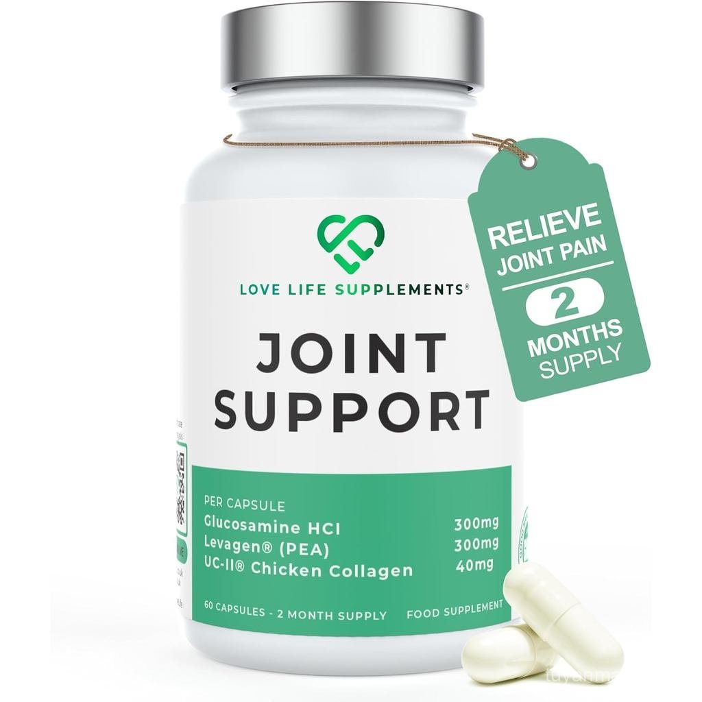 พอร์ตร่วมโดย LLS UCII® คอลลาเจน แอลวาเจน® Hyaluronic Acid C Joint Care & สําหรับผู้ชายและผู้หญิง Kne