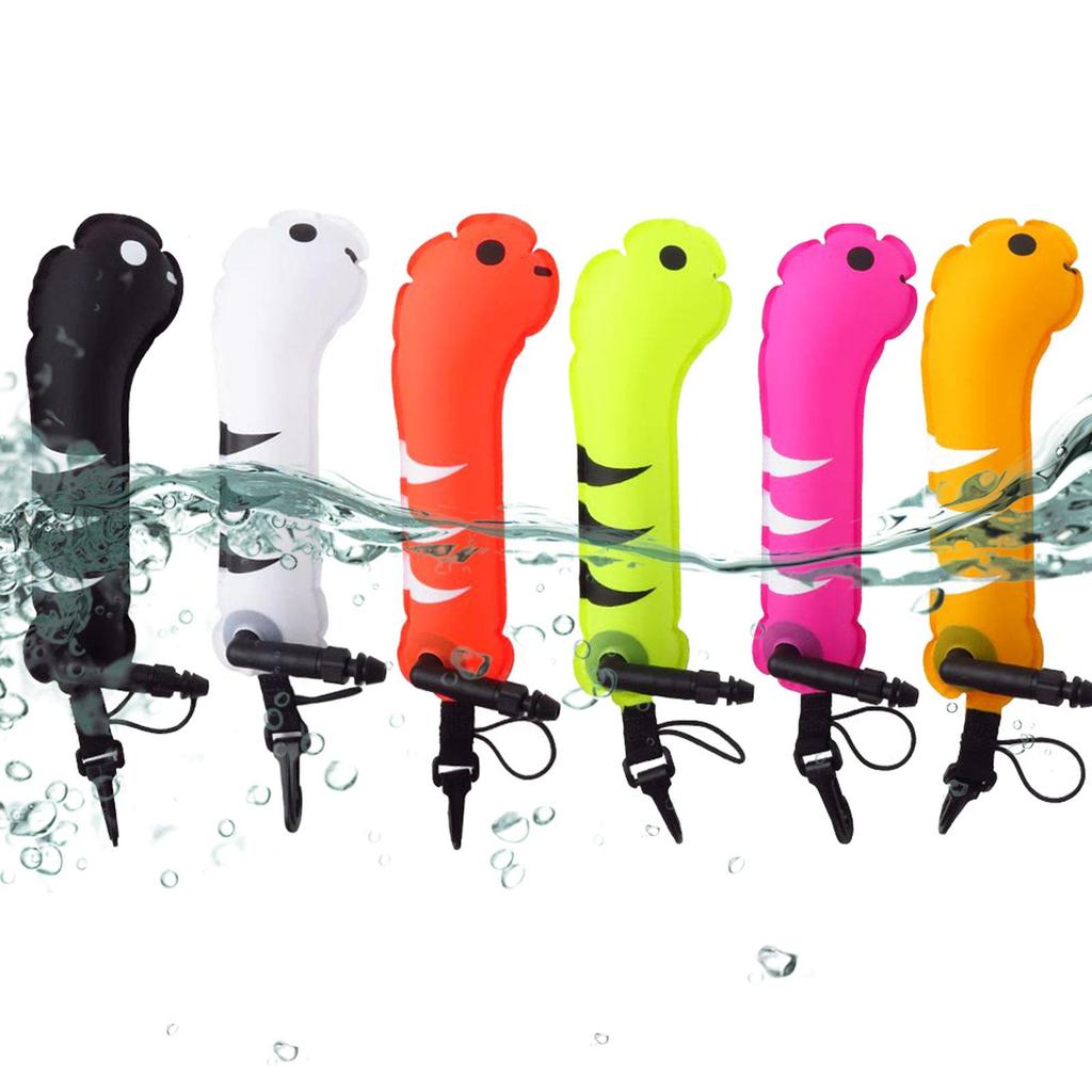 [zcins] Surface Marker Buoy Mini Diving Gear Diving, Inflatable Buoy Tube Smb สําหรับอุปกรณ์เสริมดํา